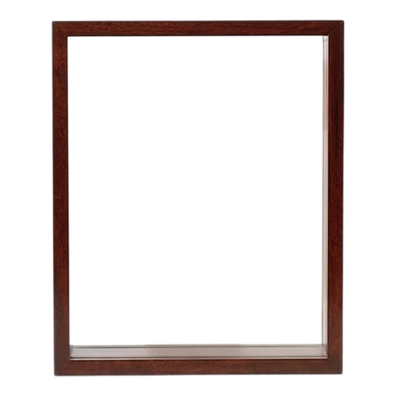 Shadow Box Memory Display Frame Ticket Archive Wooden Design for Living Room Desktop Shelf Decoration