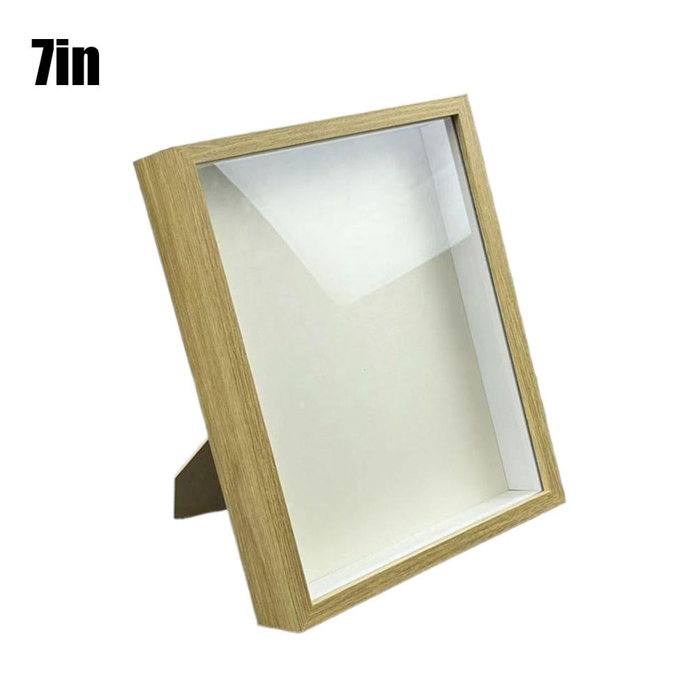 Shadow Box Picture Frame Display Cases, Wooden Frame with Linen Lining ...