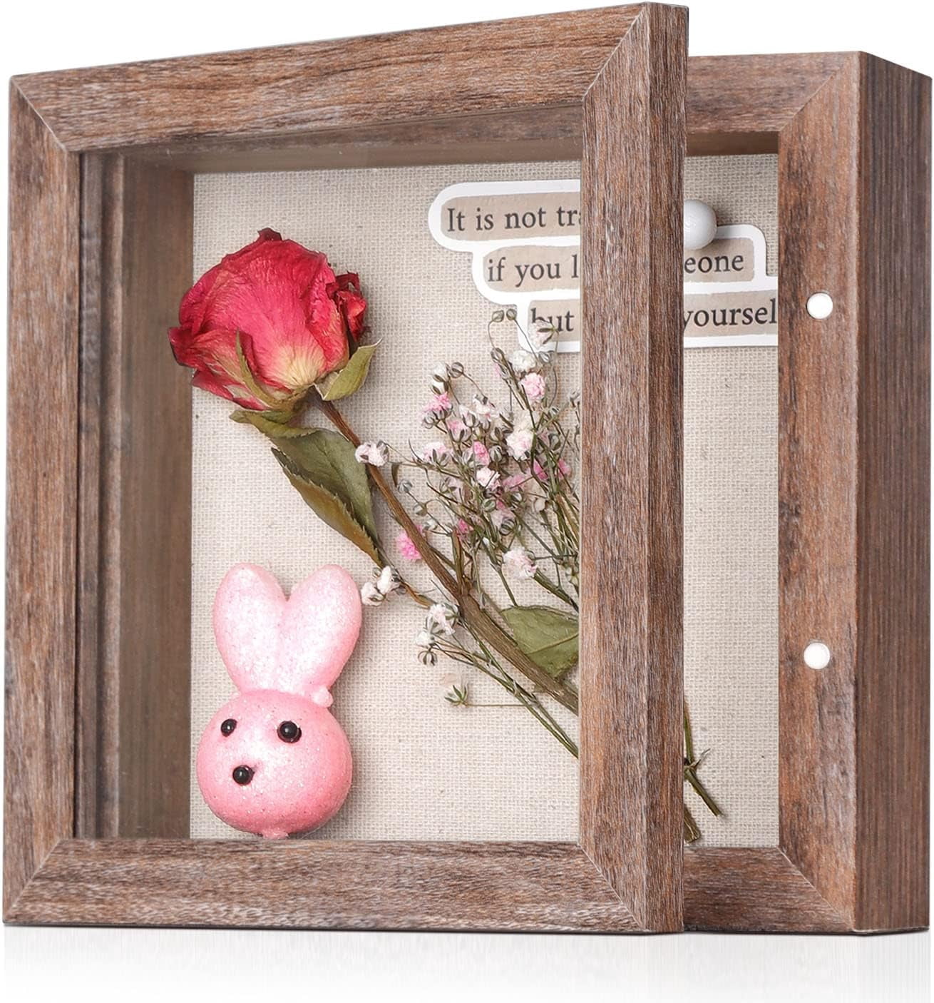 Renditions Gallery 6x8 Inch Picture Frame - Solid Wood, High Definition Glass, Wall Or Tabletop Display, White