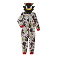 thumbnail image 1 of Kids Hooded Cosplay Union Suit Pajama, Sizes 4-12, 1 of 3