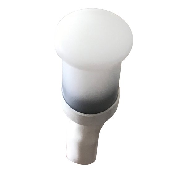 Shadow Caster Round Accent Lighting Small White Polymer Housing