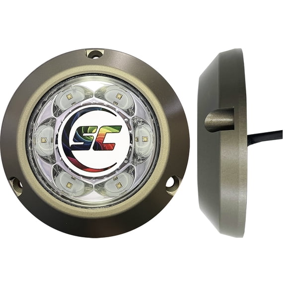 Shadow-Caster SC3 Series Underwater Light - Full-Color Change -... [SC3-CC-ALSM]