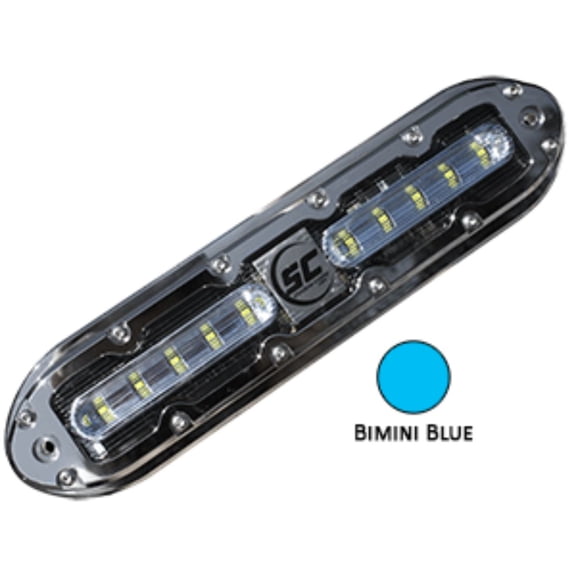 13" Bimini Blue LED Underwater Light with Cable