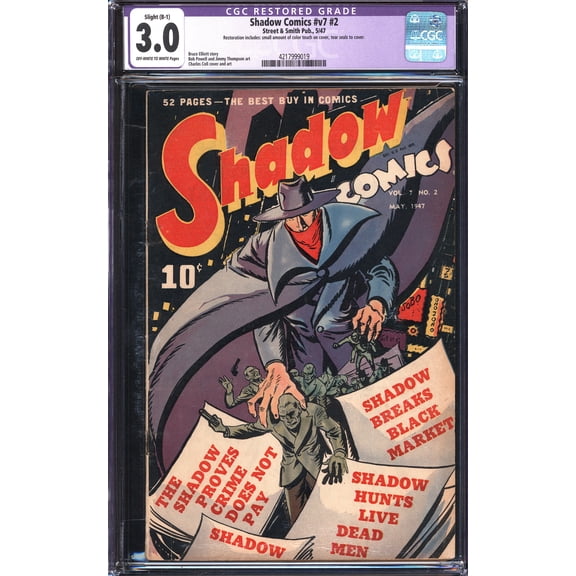 Shadow Comics #2 - CGC 3 Comic Book