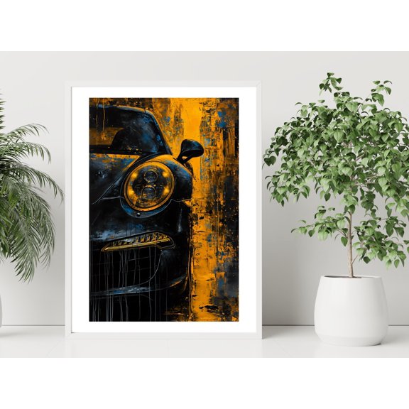 Shadow Drive Supercar Art Kids Car Theme Playroom Kids Gift Bespoke Poster, Poster Only