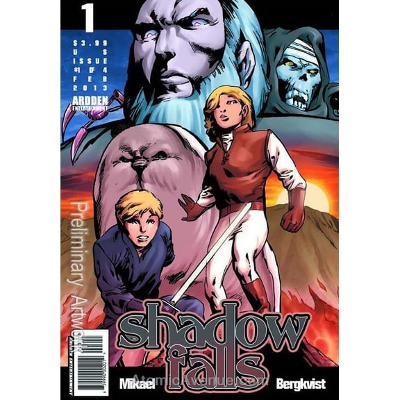 Shadow Falls #1 VF ; Ardden Comic Book