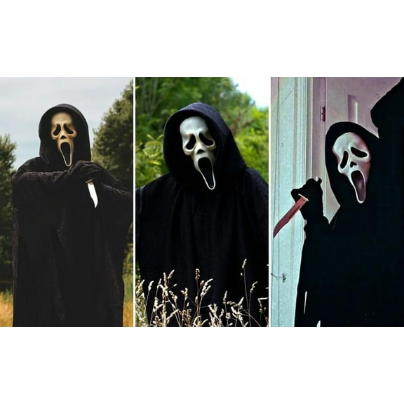 Shadow Ghost Head Mask for Creepy Looks