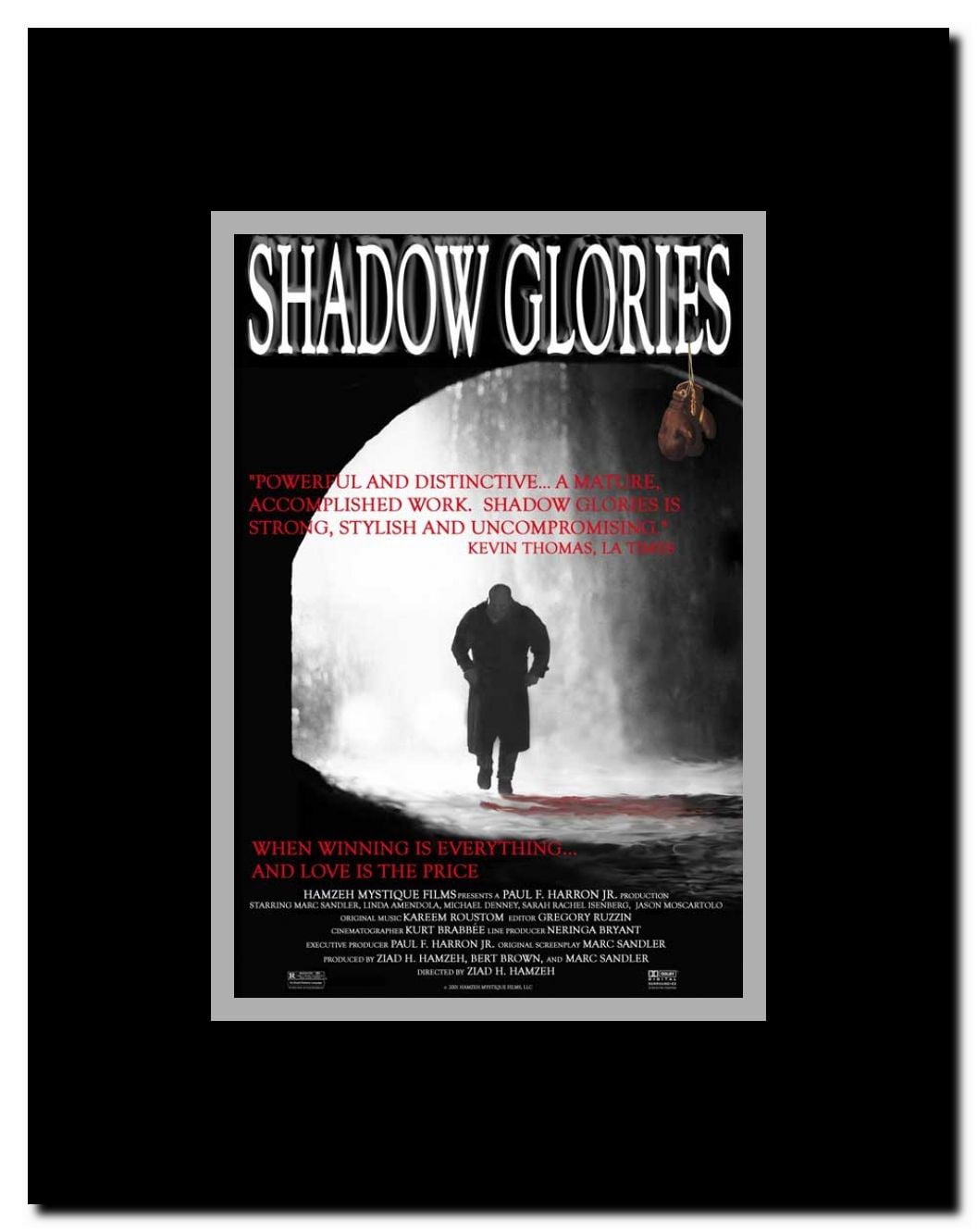 Shadow Glories Framed Movie Poster