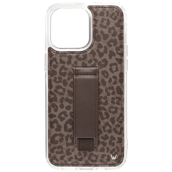 Walli Cases iPhone 17 Air Walletless Case with Finger Strap - Shadow Leopard