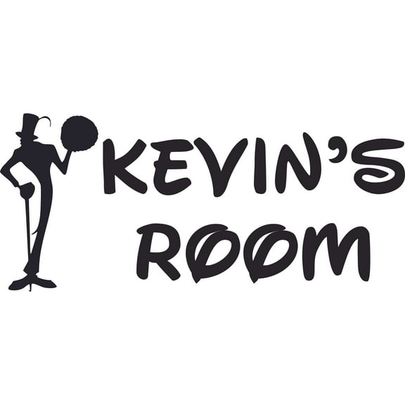 Shadow Man Princess Frog Cartoon Cartoon Customized Wall Decal - Custom Vinyl Wall Art - Personalized Name Baby Girls Boys Kids Bedroom Wall Decal Room Decor Wall Stickers Decoration Size (10x8 inch)