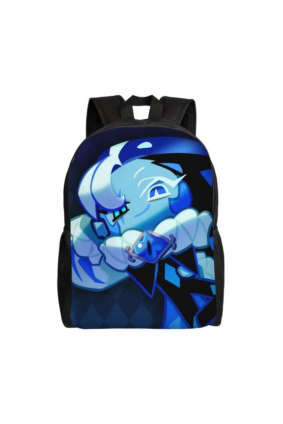 Shadow Milk Cookie Backpack Casual Daypack Large Capacity Travel Work College Back Pack Novelty Book Bag Laptop Bag