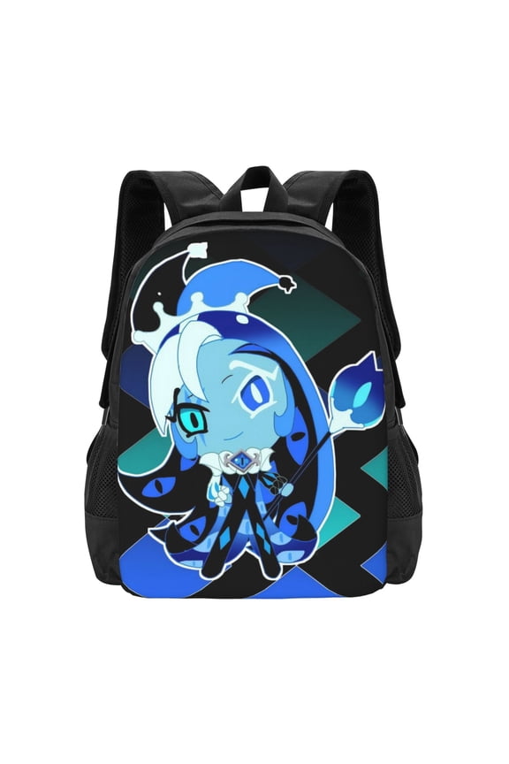 Shadow Milk Cookie Backpack Lightweight College Bookbag Laptop Travel Backpacks Business Large Capacity Adult Bags