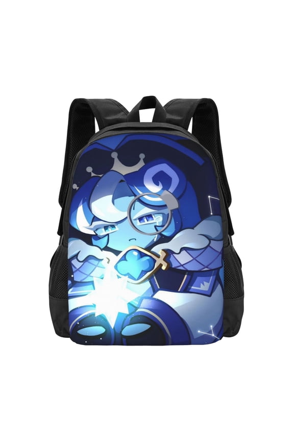 Shadow Milk Cookie Backpack Lightweight College Bookbags Laptop Travel Backpacks Work Large Capacity Adult Bags