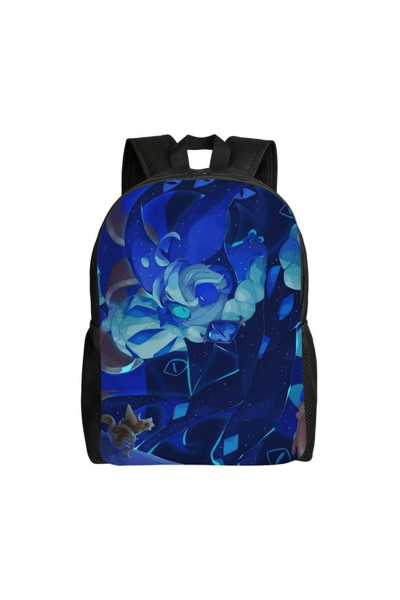 Shadow Milk Cookie Backpack Lightweight Daypack Large Capacity Travel Work College Back Pack Novelty Backpacks Laptop Bag