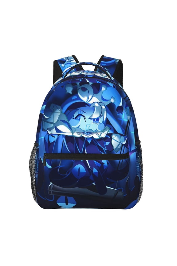 Shadow Milk Cookie Casual Backpacks Lightweight Shoulder Backpack Bag Camping Travel Daypack