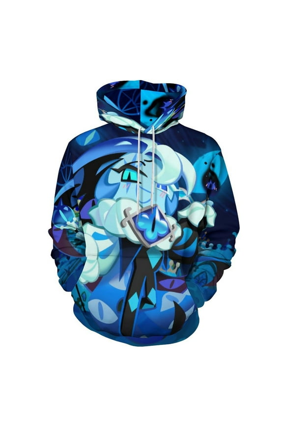 Shadow Milk Cookie Casual Hoodie Jacket Hooded Long Sleeves Sweatshirt Pullover Sweaters Women Men