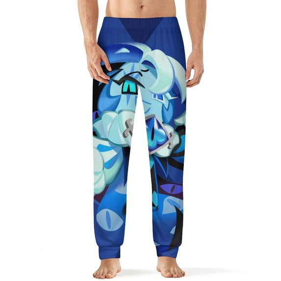 Shadow Milk Cookie Men's Sleeping Pants Soft Pajama Lounge Pants Casual Sleep Pants XL