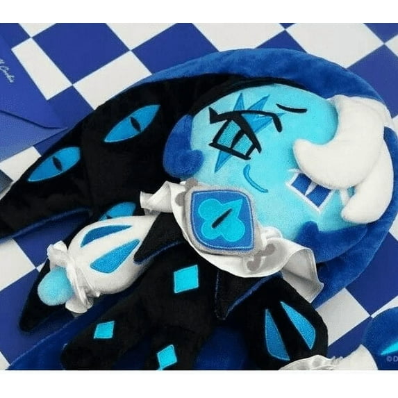 Shadow Milk Cookie Plush Hot selling,Official Cookie Run Kingdom Game Merch,Soft Stuffed Animal Toy,Ideal Plush Figure Doll for Kids Birthday Gifts