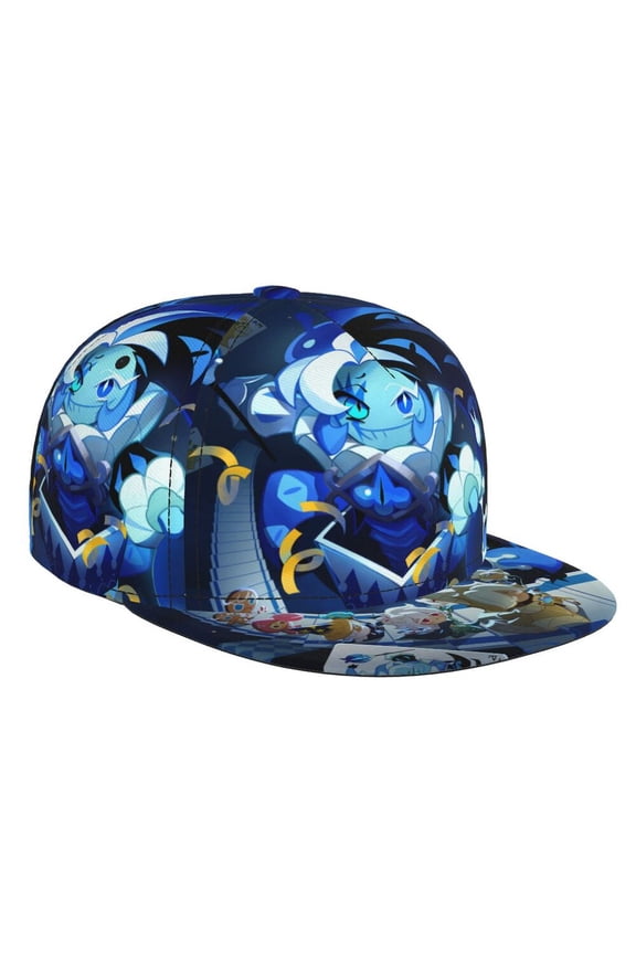 Shadow Milk Cookie Run Adjustable Brim Bill Baseball Cap Adjustable Snapback Hat Hip Hop Cap Dad Hat Men Women