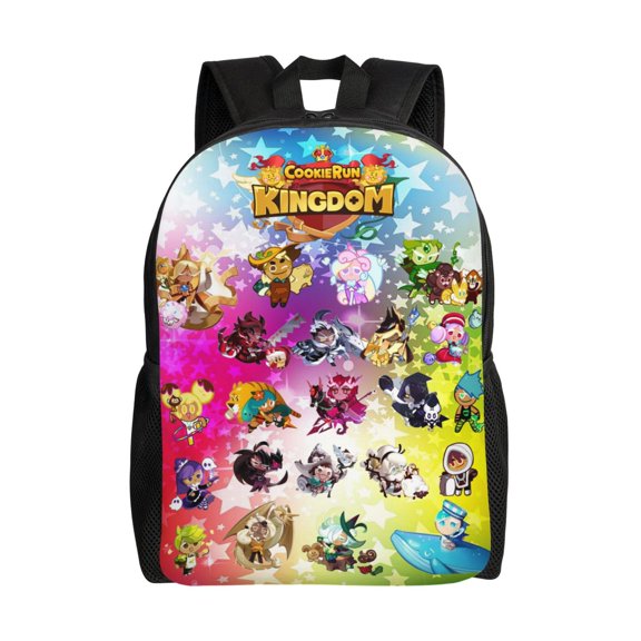 Shadow Milk Cookie Run Backpack Laptop Bags Lightweight Backpacks Bookbag Daypack Outdoor Travel