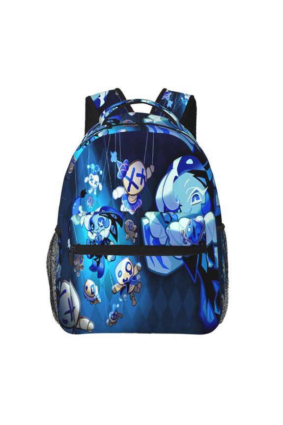 Shadow Milk Cookie Run Casual Backpacks Lightweight Shoulder Backpack Bag Camping Travel Daypack