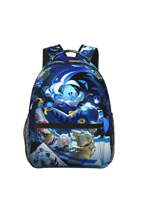 Shadow Milk Cookie Run Casual Backpacks Lightweight Shoulder Backpack Bag Camping Travel Daypack