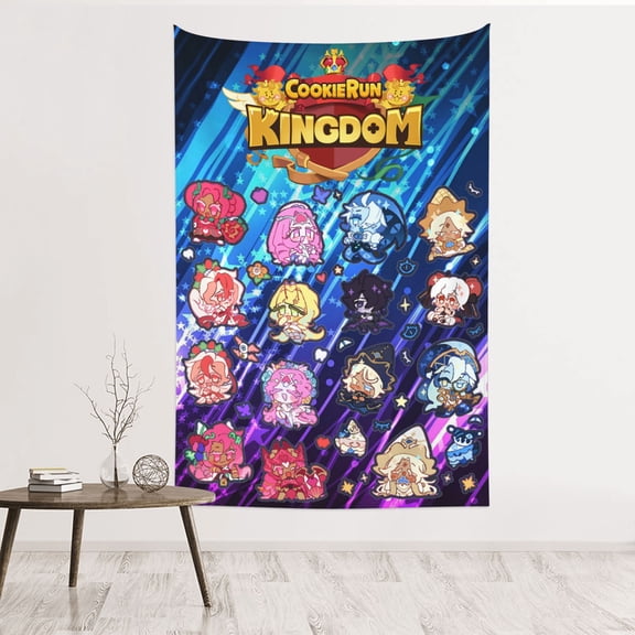 Shadow Milk Cookie Run Tapestry 60 x 40 Wall Hanging Tapestries Art Banner for Bedroom Dorm Living Room Decorate