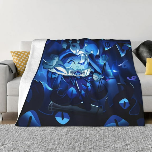 Shadow Milk Cookie Soft Micro Fleece Blanket Throw Lightweight Flannel Blankets for Bed Couch Sofa