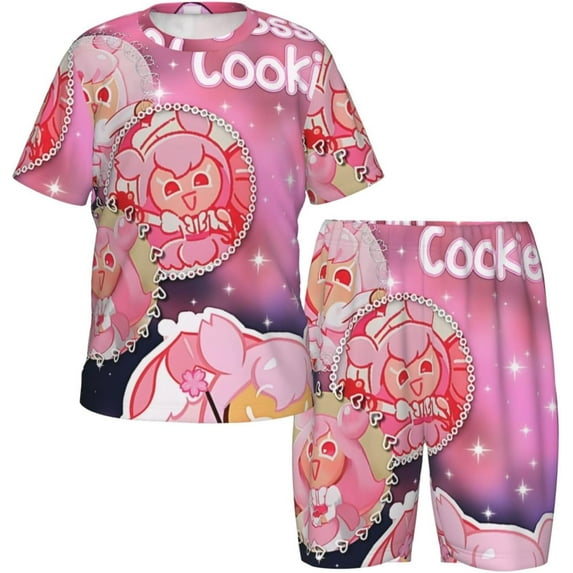 Shadow Milk Cookie T-Shirt Set For Both Boys And Girls 2pc Outfit