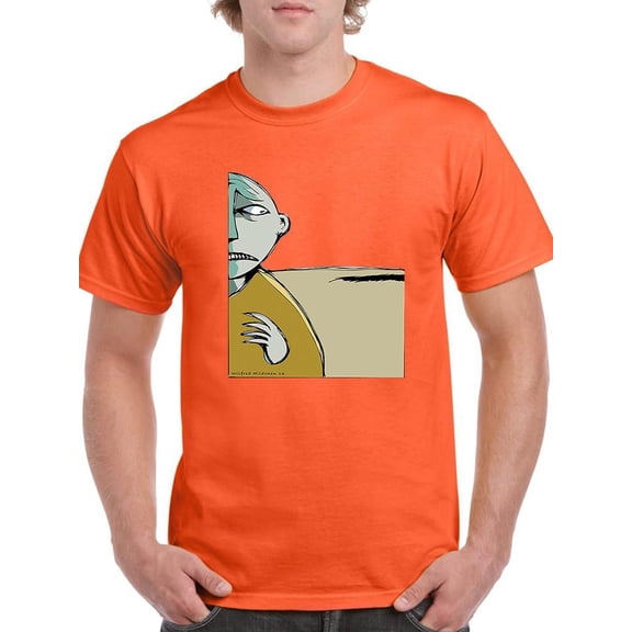 Shadow Of Fear T-Shirt Men -Wilfred Hildonen Designs, Male 3X-Large