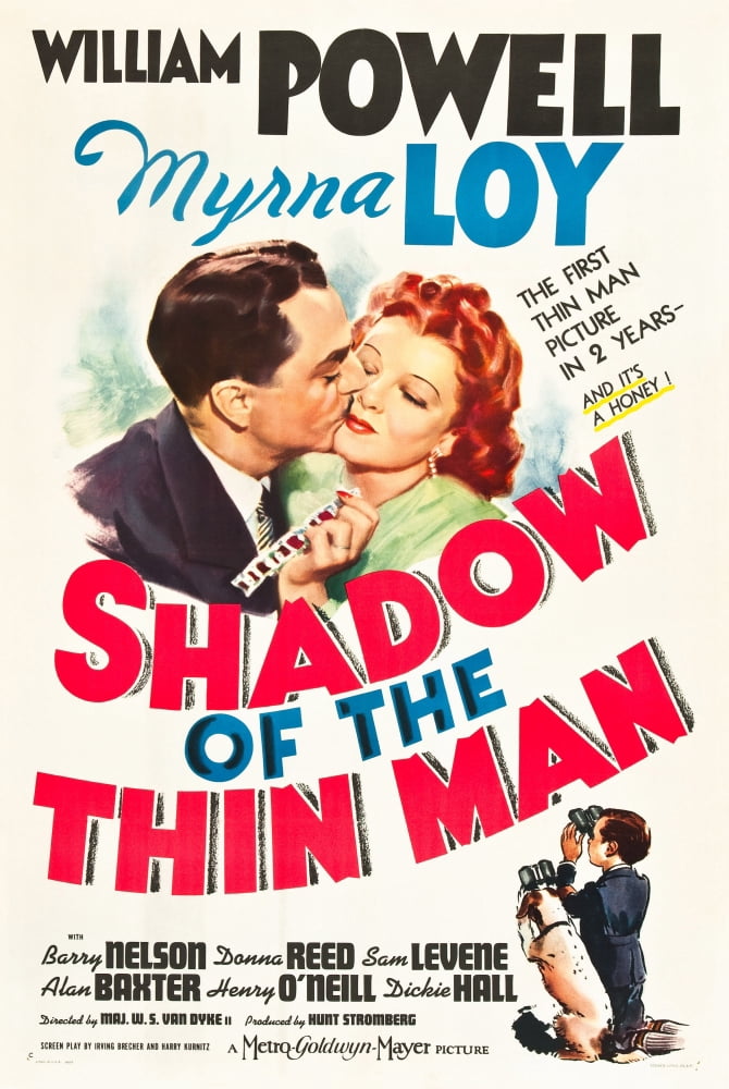 Shadow Of The Thin Man Canvas Art - (24 x 36)