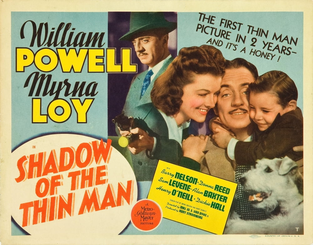 Shadow Of The Thin Man Canvas Art -  (28 x 22)