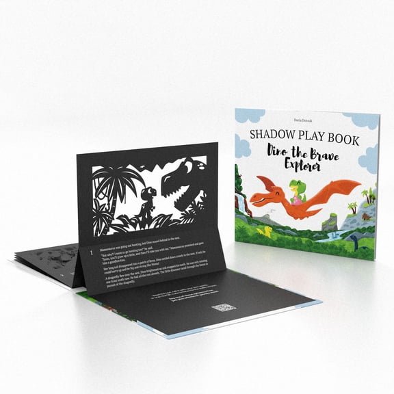 SHAPLABOO Dino The Brave Explorer, Shadow Play Book