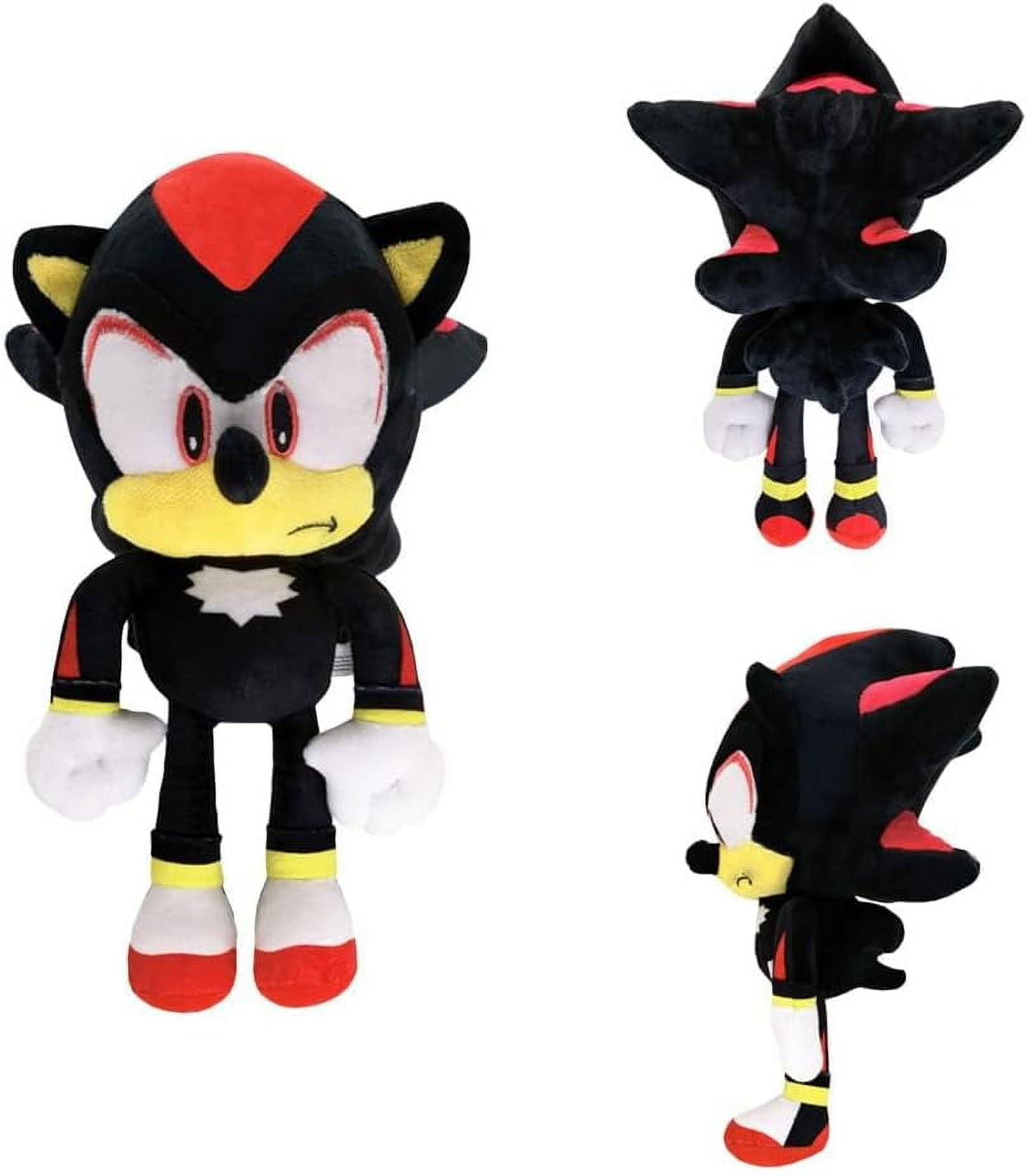 Shadow Plush Toy Sonic The Hedgehog, Soft Stuffed Collectible for Kids ...