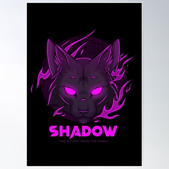 Shadow Poster Wall Art, Modern Wall Decor For Living Room Bedroom, 16x24 UNFRAMED