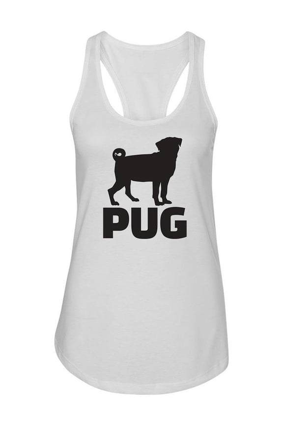 Shadow Pug Tank Women -Image by Shutterstock, Female Small