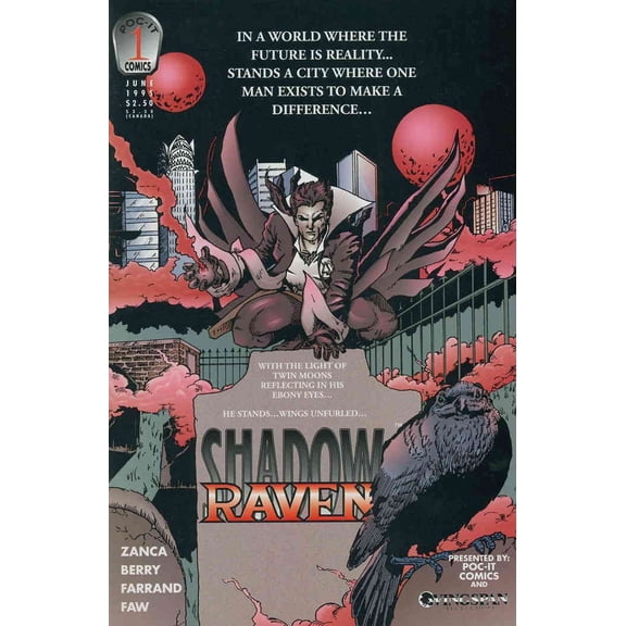 Shadow Raven #1 VF ; Poc-it Comic Book