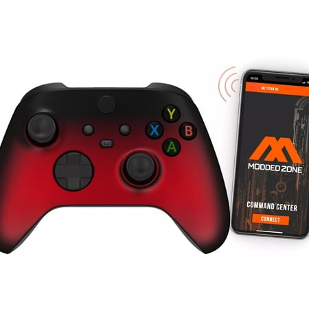 Shadow Red One X Rapid Fire Modded Controller MZ Titan OS