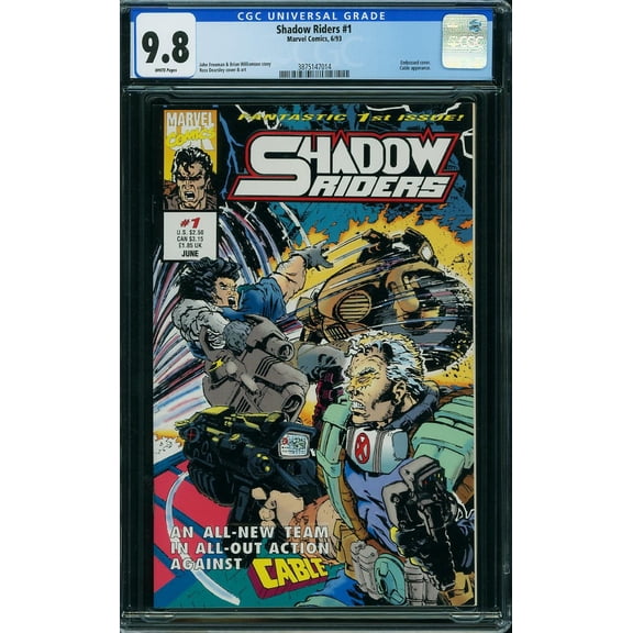 Shadow Riders #1 - CGC 9.8 Comic Book