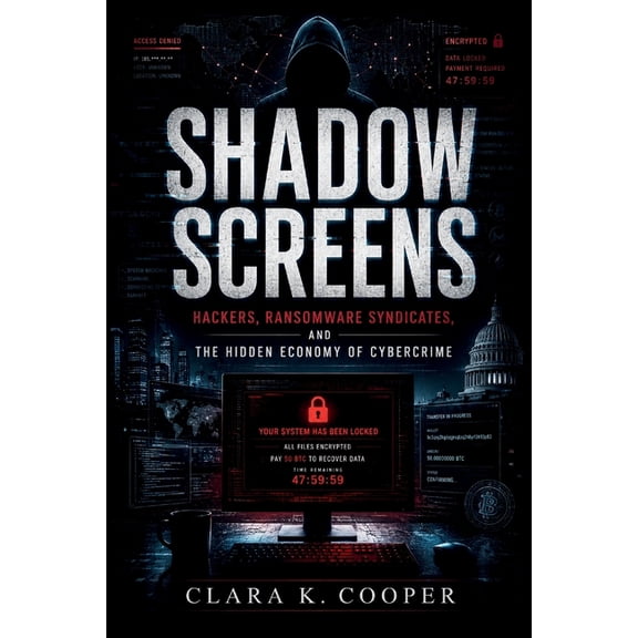 Shadow Screens: Hackers, Ransomware Syndicates, and the Hidden Economy of Cybercrime, (Paperback)