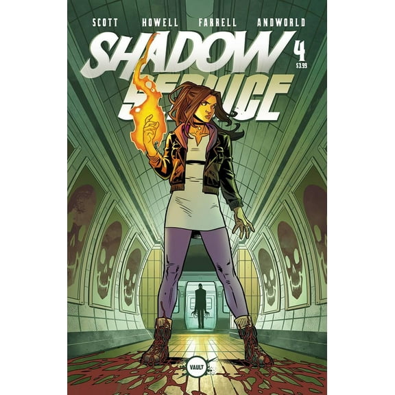 Shadow Service #4 Cvr B Isaacs (Cvr B Isaacs) Vault Comics Comic Book 2020