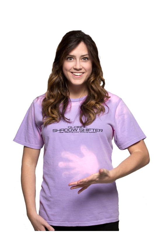 Color Changing Adult Short Sleeve Purple to Pink T-Shirts for Men and Women - Heat Reactive Shadow Shifter like 90s Hypercolor (Purple to Pink tshirt, 2XL)