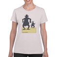 thumbnail image 1 of Shadow Showdown T-Shirt Women -Wilfred Hildonen Designs, Female Medium, 1 of 4