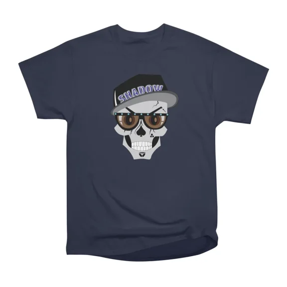 Shadow Skull T-Shirt Tee Gift For Him Merch For Her Apparel For Friend