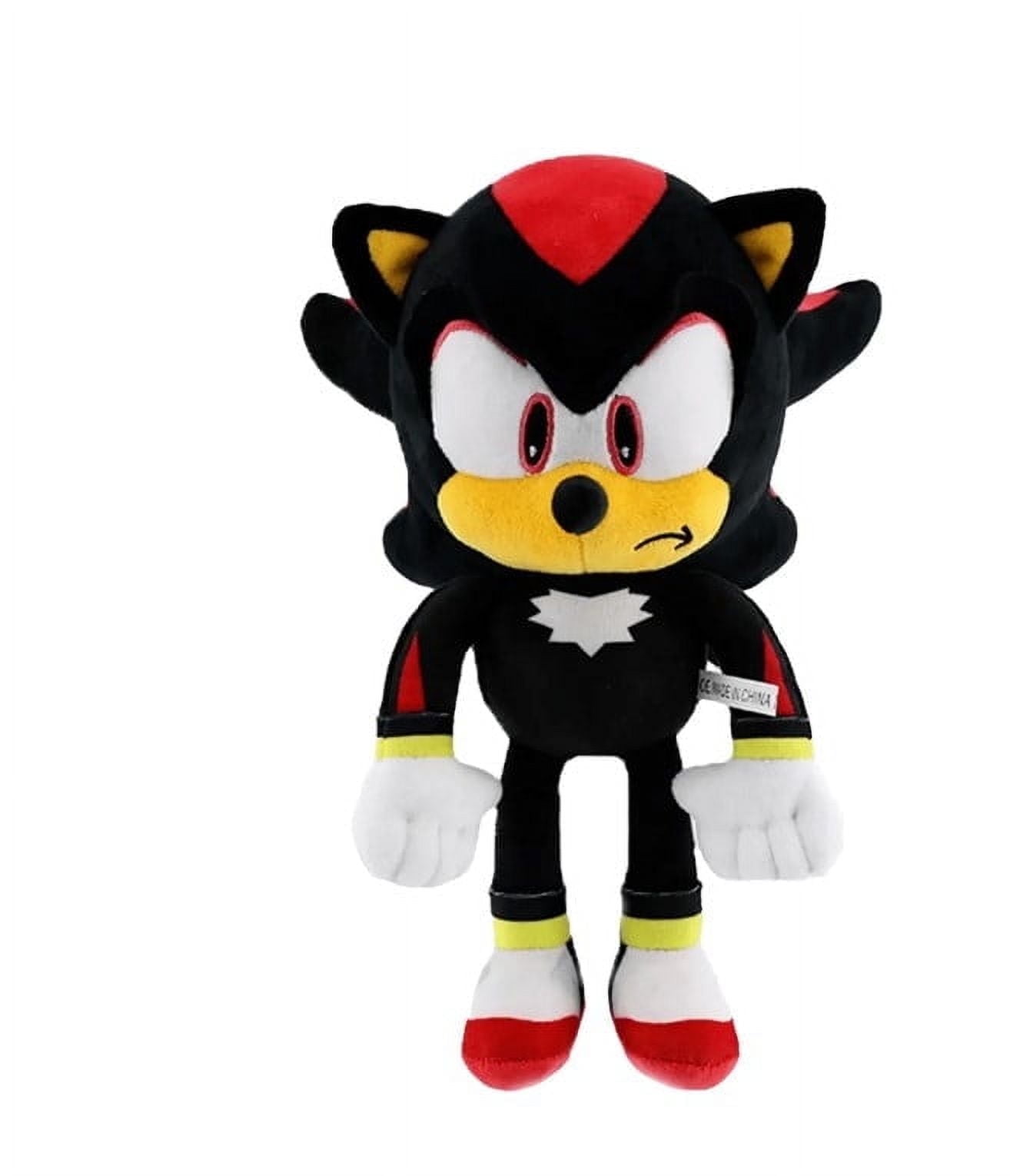 Shadow Sonic the hedgehog Plush Toys, Hedgehog 3 Movie Plushies Toys for Kids Christmas Birthdays and Gifts for Fans, 12"