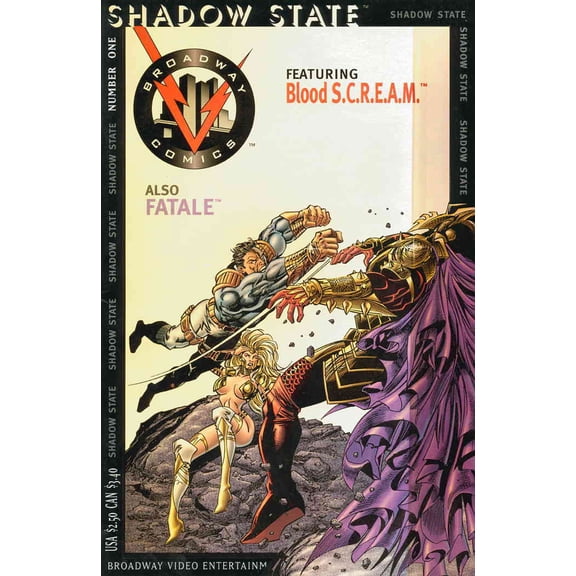 Shadow State #1 VF ; Broadway Comic Book