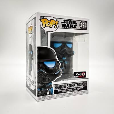 Shadow Stormtrooper 394 Exclusive Funko Pop with Protector