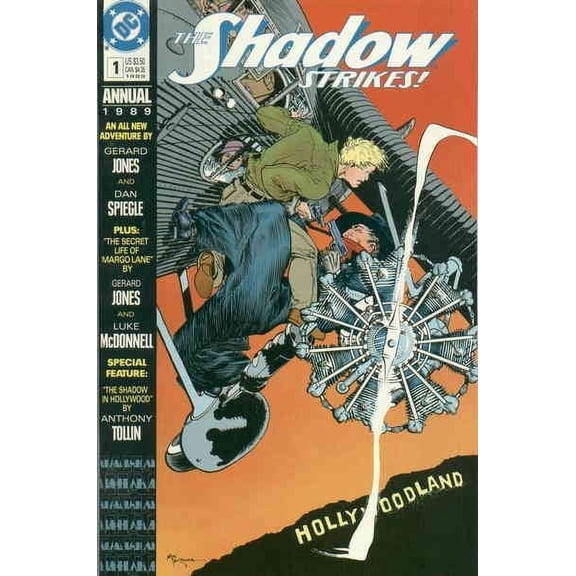 Shadow Strikes!, The Annual #1 VF ; DC Comic Book
