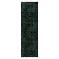 thumbnail image 1 of Shadow Thandi Transitional Geometric Dark Green Area Rug, 2x6, 1 of 6