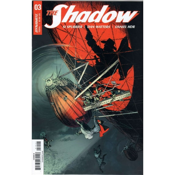 Shadow, The (7th Series) #3B VF ; Dynamite Comic Book